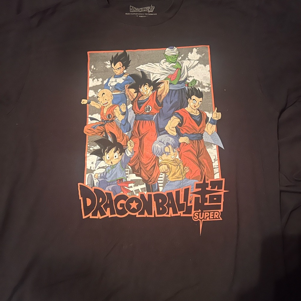 Dragon Ball Super Black Graphic Tee
